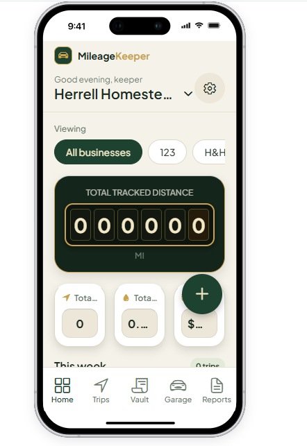 MileageKeeper featured screenshot